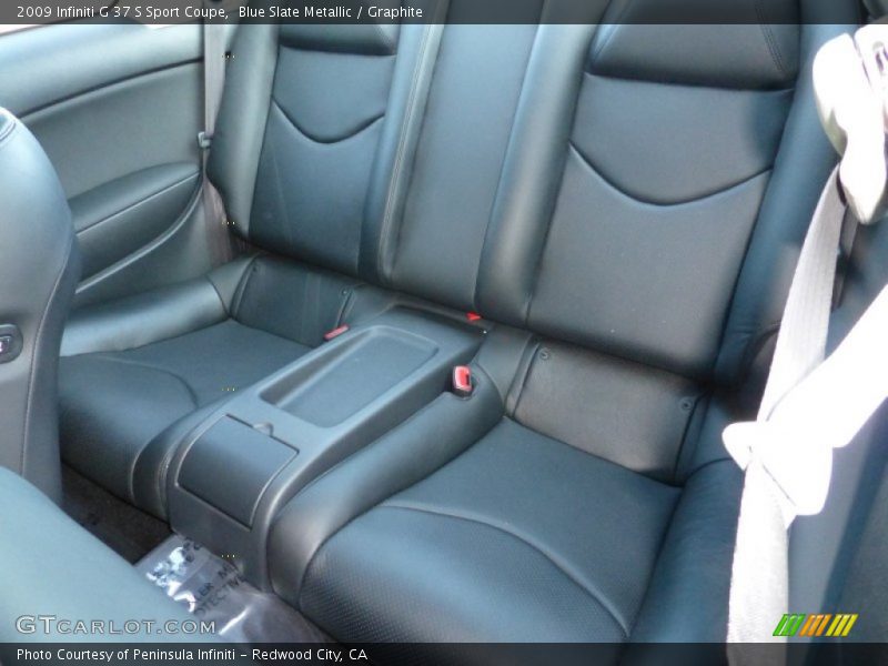 Blue Slate Metallic / Graphite 2009 Infiniti G 37 S Sport Coupe