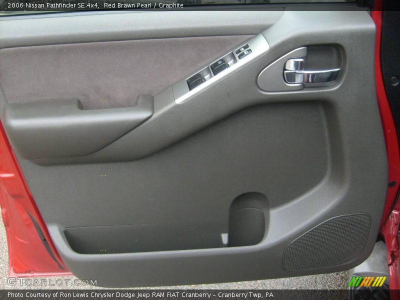Red Brawn Pearl / Graphite 2006 Nissan Pathfinder SE 4x4