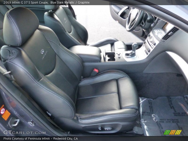 Blue Slate Metallic / Graphite 2009 Infiniti G 37 S Sport Coupe