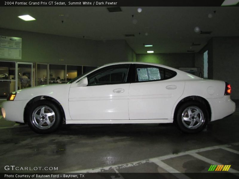Summit White / Dark Pewter 2004 Pontiac Grand Prix GT Sedan