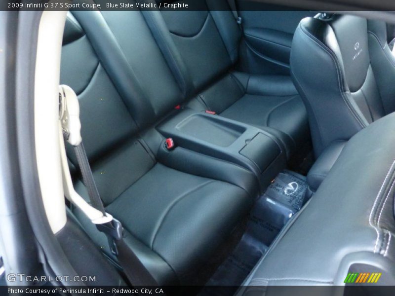 Blue Slate Metallic / Graphite 2009 Infiniti G 37 S Sport Coupe