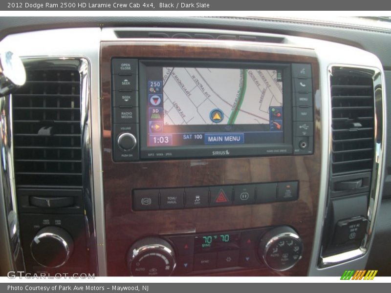 Navigation of 2012 Ram 2500 HD Laramie Crew Cab 4x4