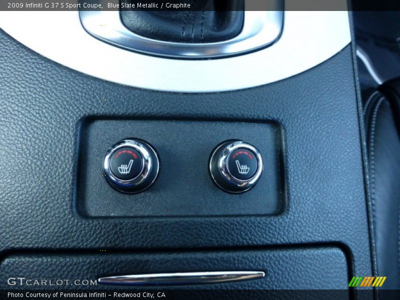 Blue Slate Metallic / Graphite 2009 Infiniti G 37 S Sport Coupe