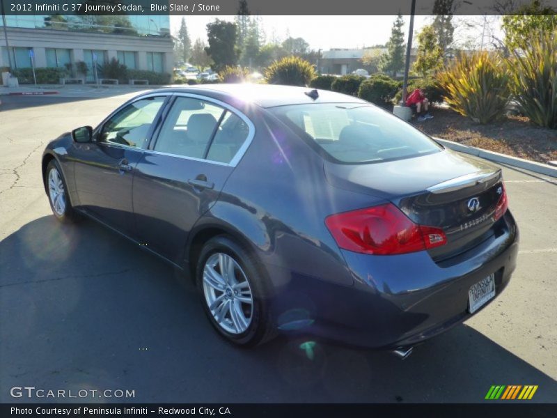 Blue Slate / Stone 2012 Infiniti G 37 Journey Sedan