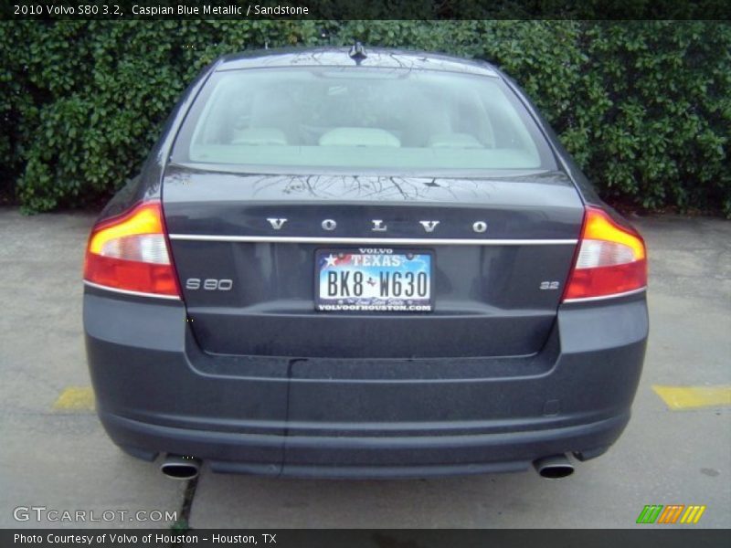 Caspian Blue Metallic / Sandstone 2010 Volvo S80 3.2