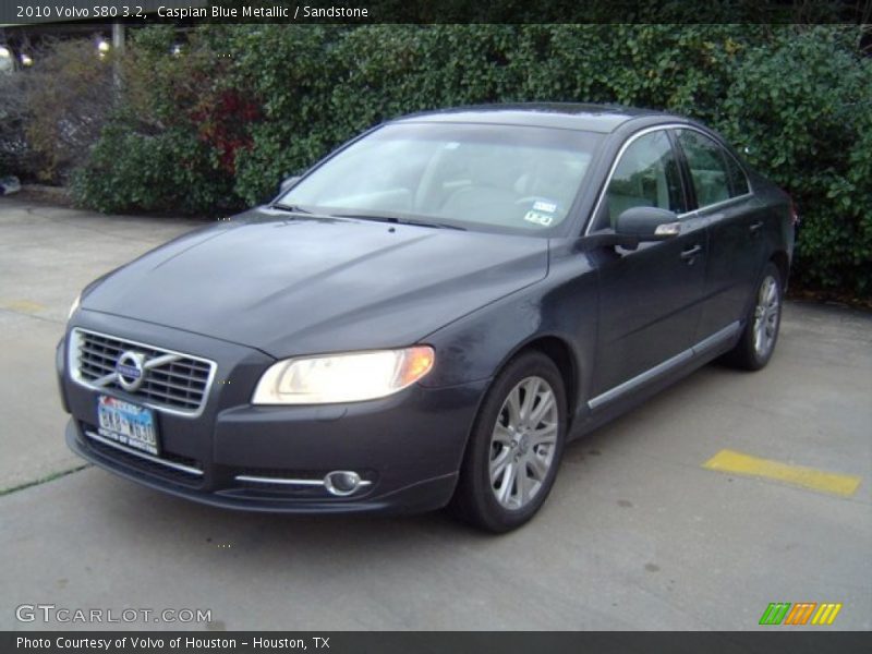 Caspian Blue Metallic / Sandstone 2010 Volvo S80 3.2