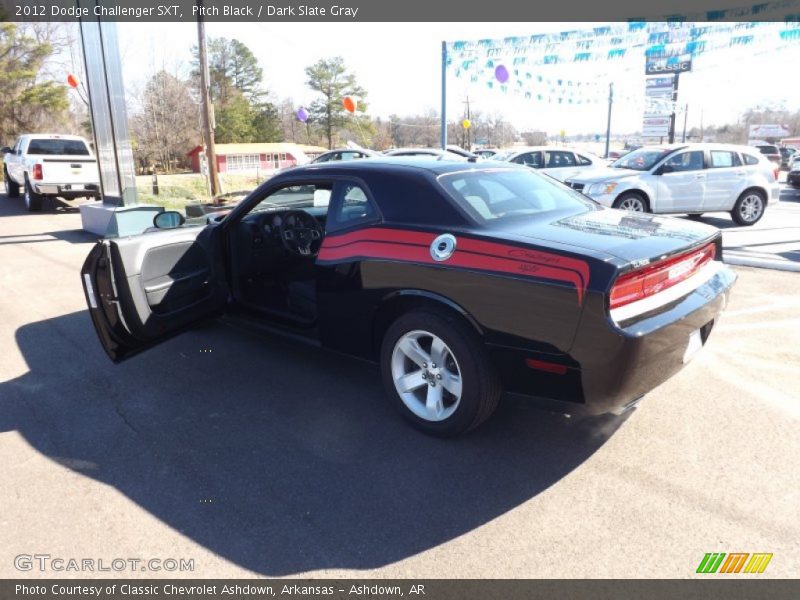 Pitch Black / Dark Slate Gray 2012 Dodge Challenger SXT