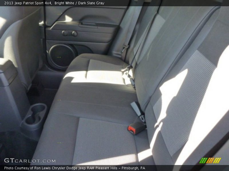 Bright White / Dark Slate Gray 2013 Jeep Patriot Sport 4x4