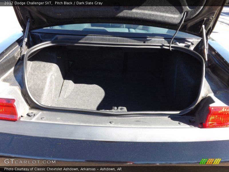 Pitch Black / Dark Slate Gray 2012 Dodge Challenger SXT