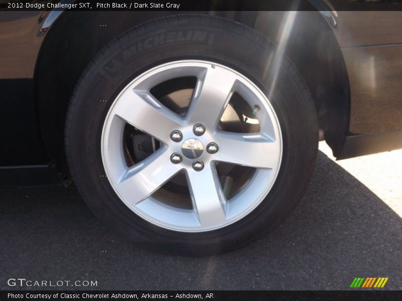 Pitch Black / Dark Slate Gray 2012 Dodge Challenger SXT