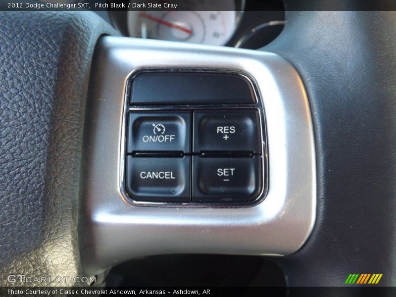 Pitch Black / Dark Slate Gray 2012 Dodge Challenger SXT