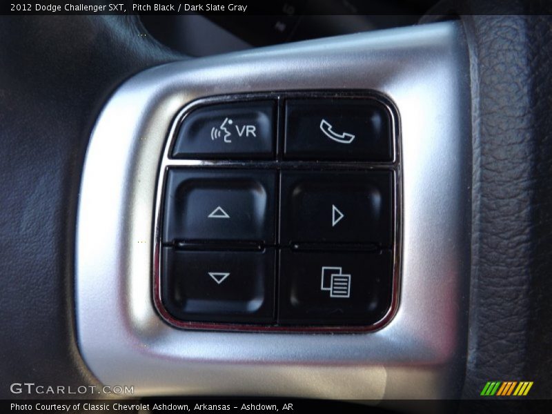 Pitch Black / Dark Slate Gray 2012 Dodge Challenger SXT