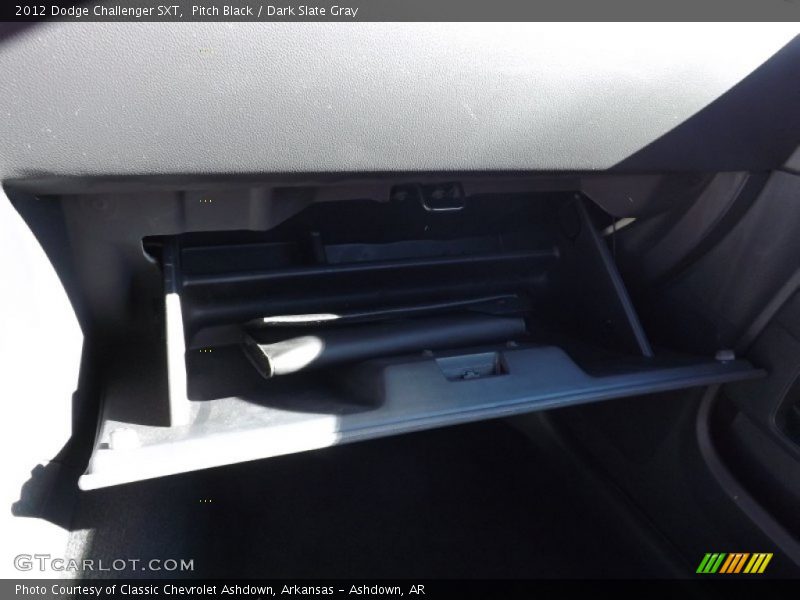 Pitch Black / Dark Slate Gray 2012 Dodge Challenger SXT