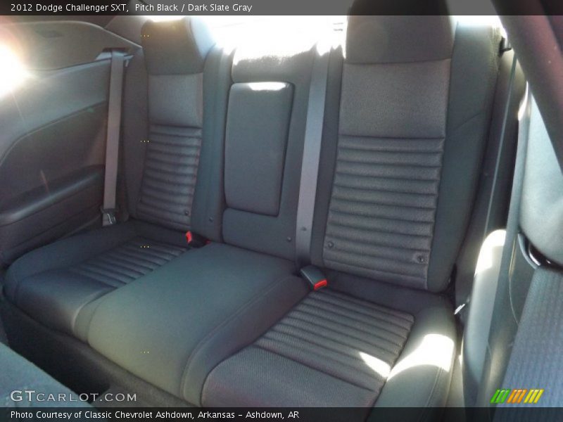 Pitch Black / Dark Slate Gray 2012 Dodge Challenger SXT