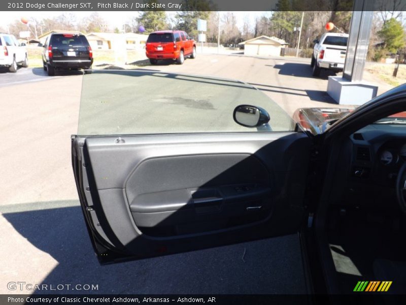 Pitch Black / Dark Slate Gray 2012 Dodge Challenger SXT