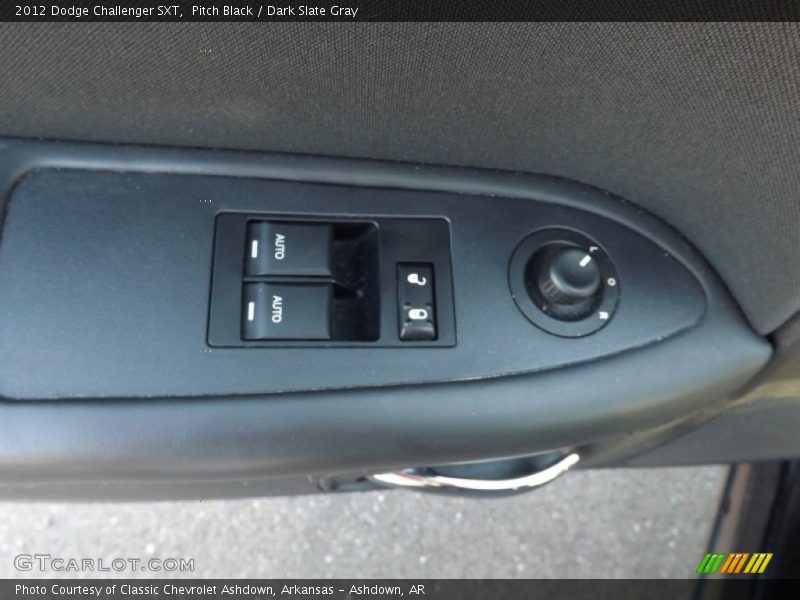 Pitch Black / Dark Slate Gray 2012 Dodge Challenger SXT