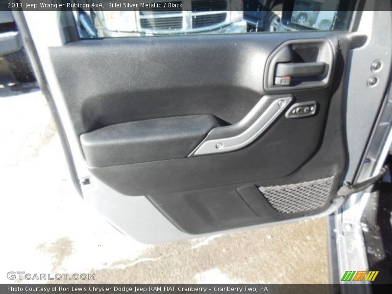 Billet Silver Metallic / Black 2013 Jeep Wrangler Rubicon 4x4