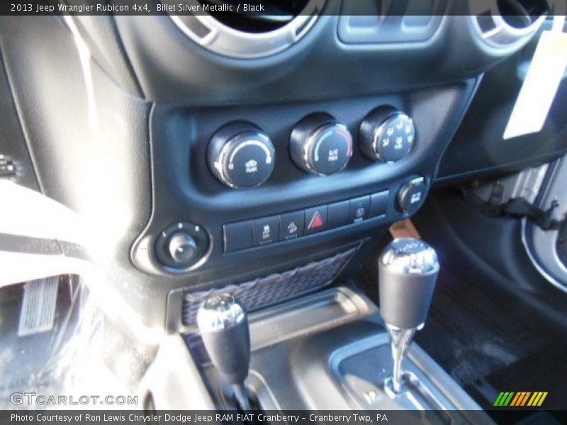 Billet Silver Metallic / Black 2013 Jeep Wrangler Rubicon 4x4