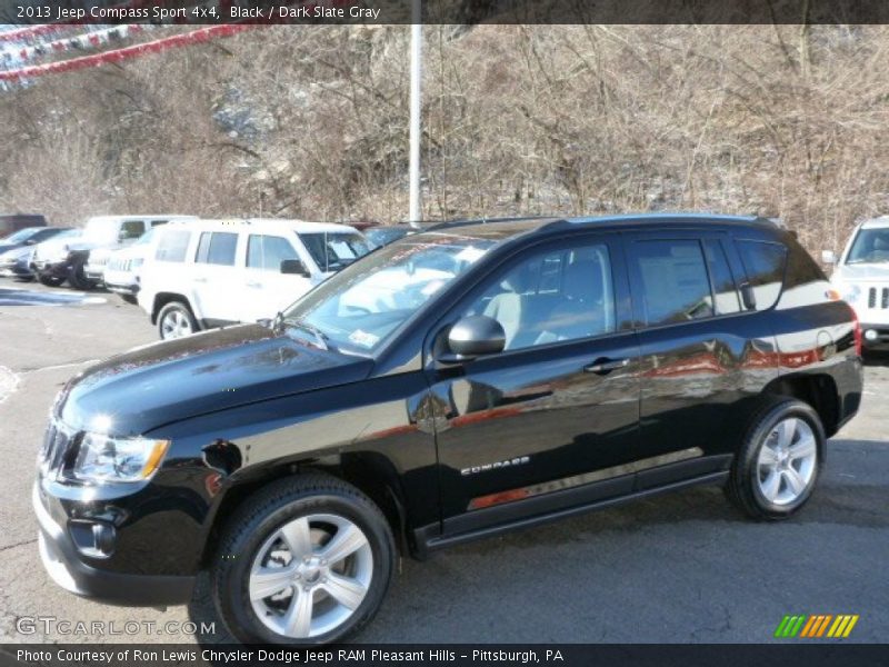 Black / Dark Slate Gray 2013 Jeep Compass Sport 4x4