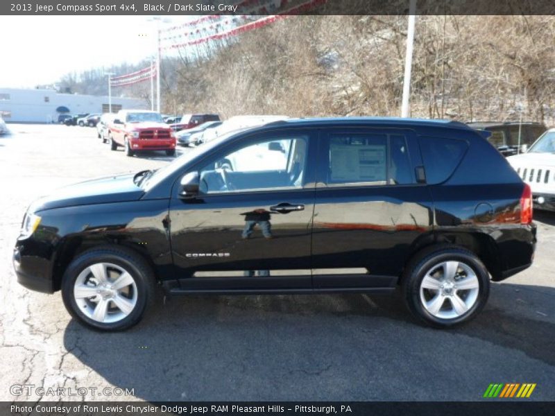 Black / Dark Slate Gray 2013 Jeep Compass Sport 4x4