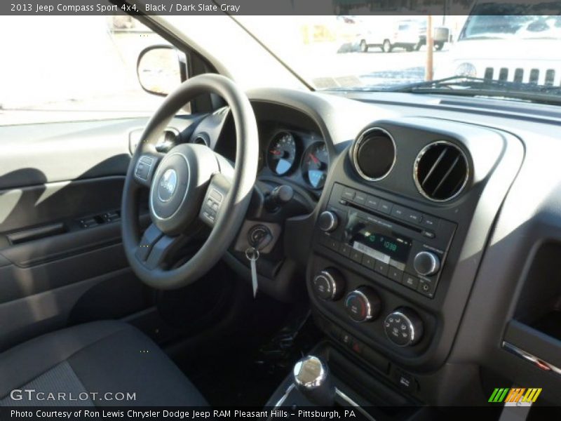 Black / Dark Slate Gray 2013 Jeep Compass Sport 4x4