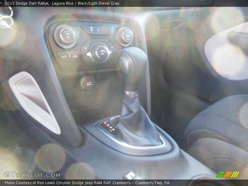 Laguna Blue / Black/Light Diesel Gray 2013 Dodge Dart Rallye