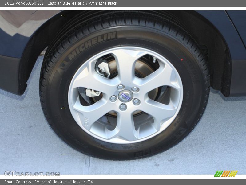 Caspian Blue Metallic / Anthracite Black 2013 Volvo XC60 3.2