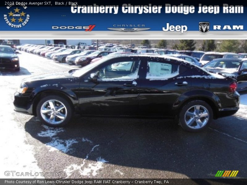 Black / Black 2013 Dodge Avenger SXT