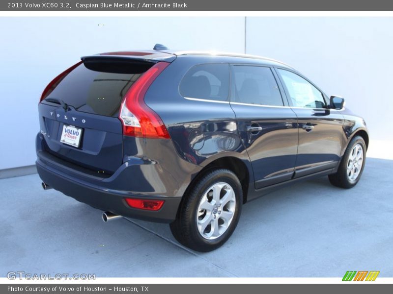Caspian Blue Metallic / Anthracite Black 2013 Volvo XC60 3.2