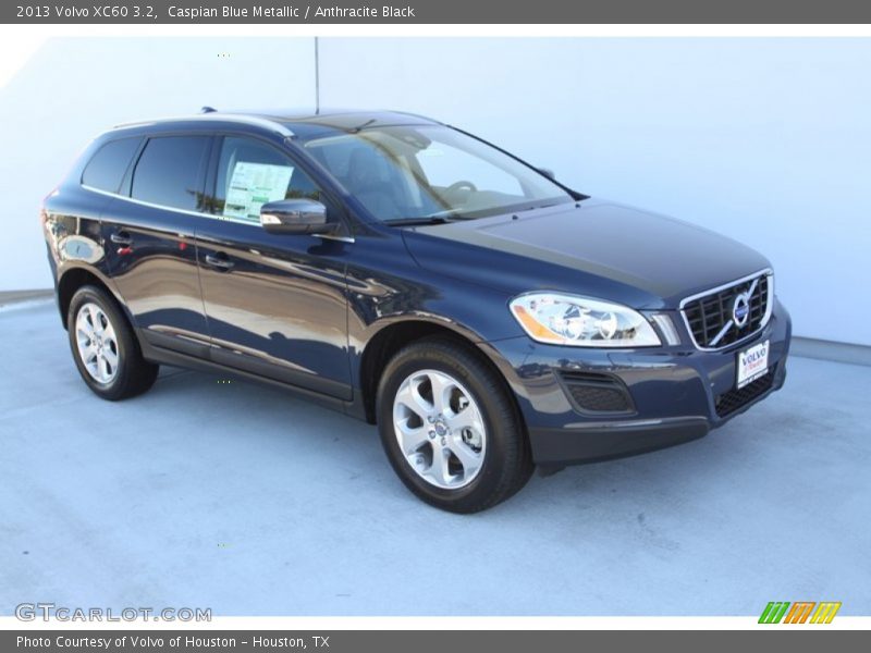 Caspian Blue Metallic / Anthracite Black 2013 Volvo XC60 3.2