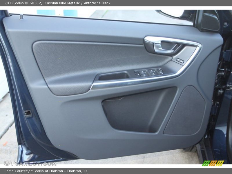 Caspian Blue Metallic / Anthracite Black 2013 Volvo XC60 3.2