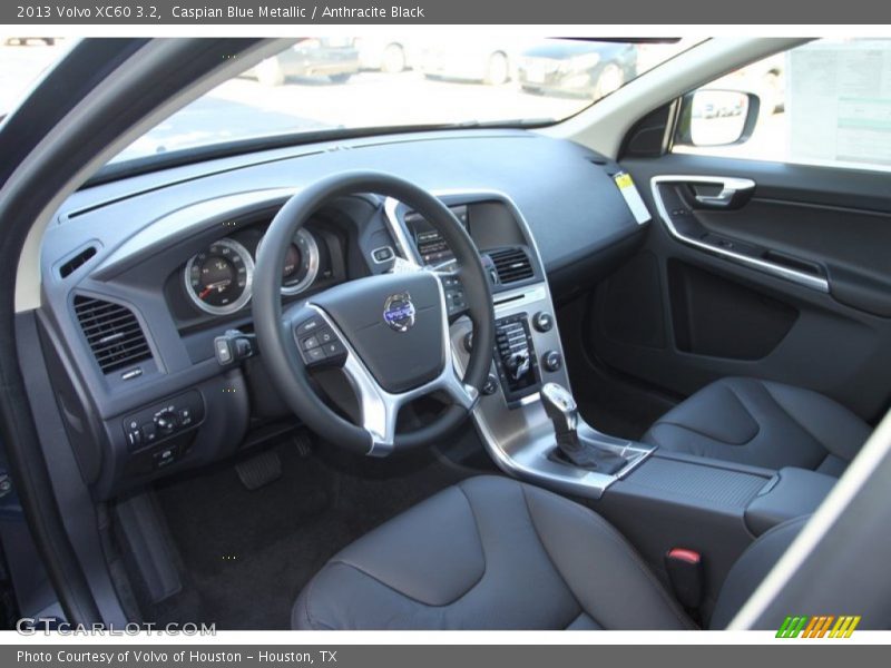 Caspian Blue Metallic / Anthracite Black 2013 Volvo XC60 3.2