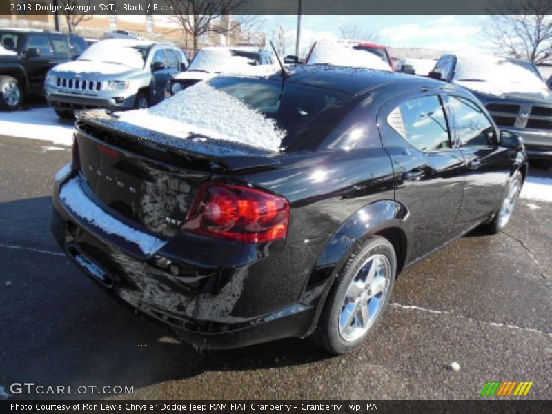 Black / Black 2013 Dodge Avenger SXT