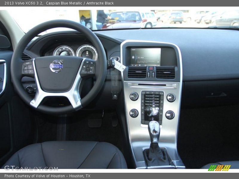Caspian Blue Metallic / Anthracite Black 2013 Volvo XC60 3.2