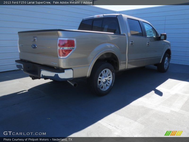 Pale Adobe Metallic / Adobe 2013 Ford F150 Lariat SuperCrew