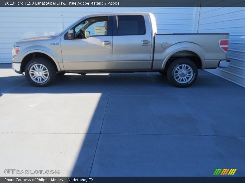 Pale Adobe Metallic / Adobe 2013 Ford F150 Lariat SuperCrew