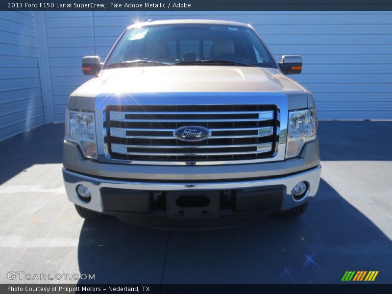 Pale Adobe Metallic / Adobe 2013 Ford F150 Lariat SuperCrew