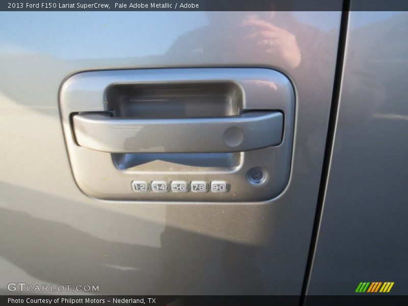 Pale Adobe Metallic / Adobe 2013 Ford F150 Lariat SuperCrew