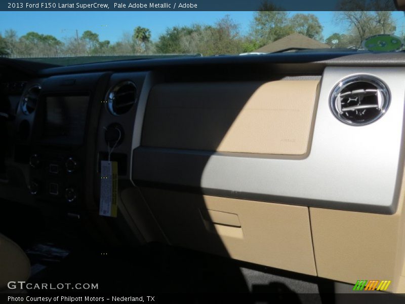 Pale Adobe Metallic / Adobe 2013 Ford F150 Lariat SuperCrew
