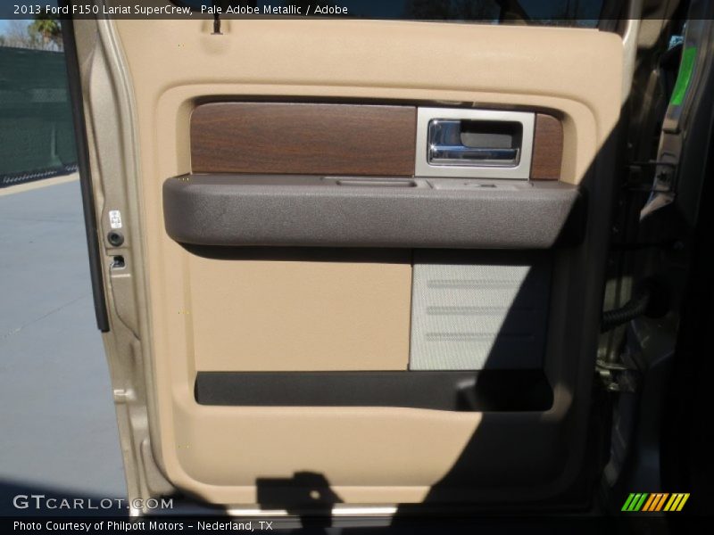 Pale Adobe Metallic / Adobe 2013 Ford F150 Lariat SuperCrew