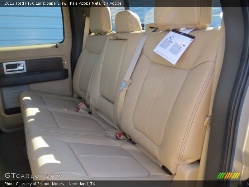 Pale Adobe Metallic / Adobe 2013 Ford F150 Lariat SuperCrew