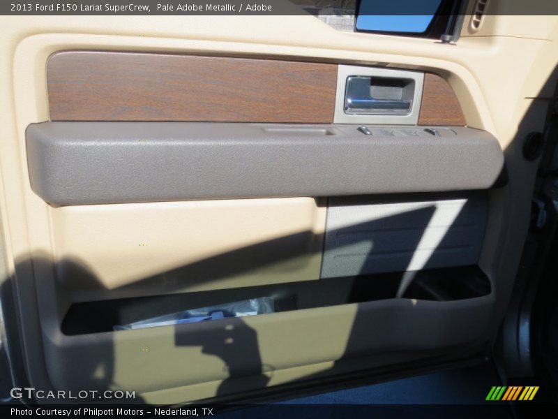Pale Adobe Metallic / Adobe 2013 Ford F150 Lariat SuperCrew