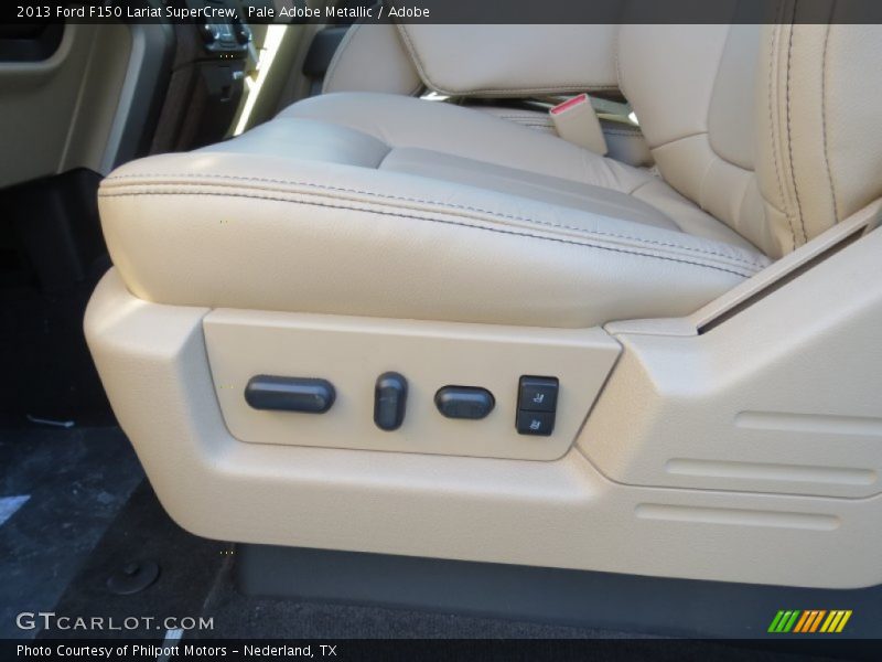 Pale Adobe Metallic / Adobe 2013 Ford F150 Lariat SuperCrew