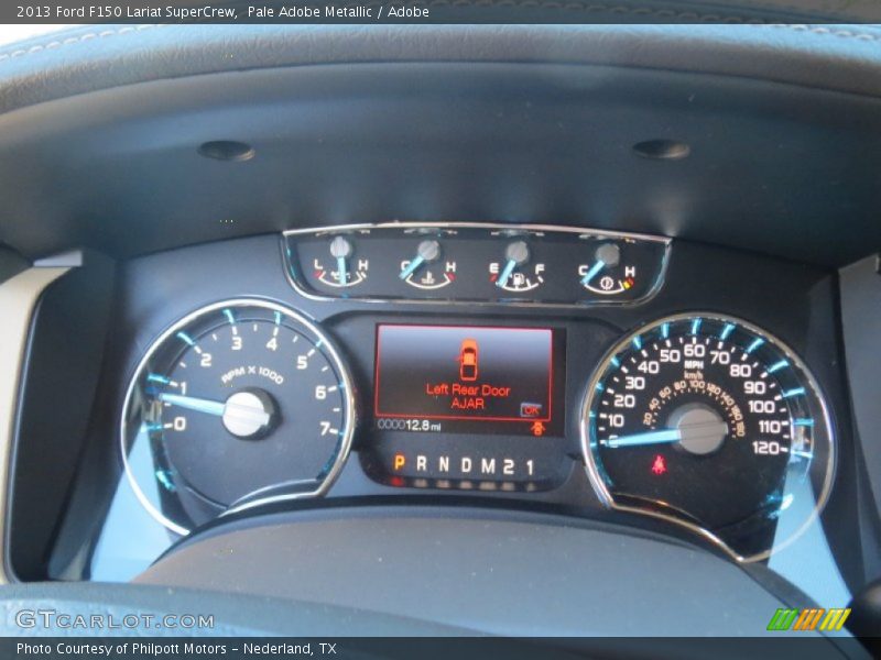 Pale Adobe Metallic / Adobe 2013 Ford F150 Lariat SuperCrew