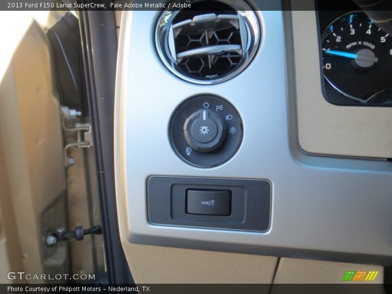 Pale Adobe Metallic / Adobe 2013 Ford F150 Lariat SuperCrew