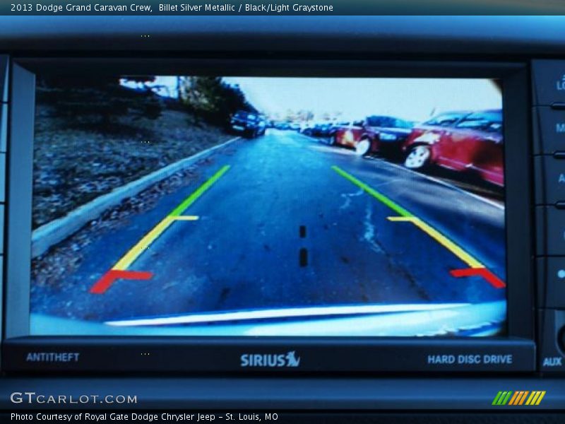 Billet Silver Metallic / Black/Light Graystone 2013 Dodge Grand Caravan Crew