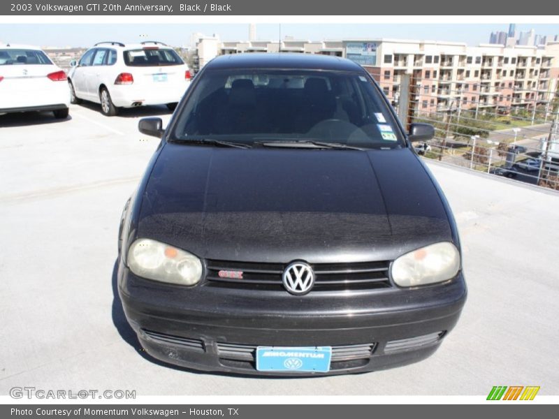 Black / Black 2003 Volkswagen GTI 20th Anniversary