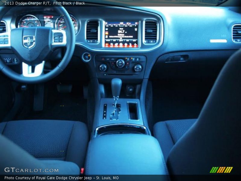 Pitch Black / Black 2013 Dodge Charger R/T