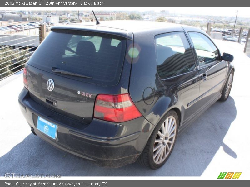 Black / Black 2003 Volkswagen GTI 20th Anniversary