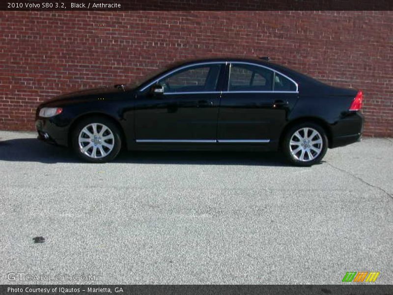 Black / Anthracite 2010 Volvo S80 3.2